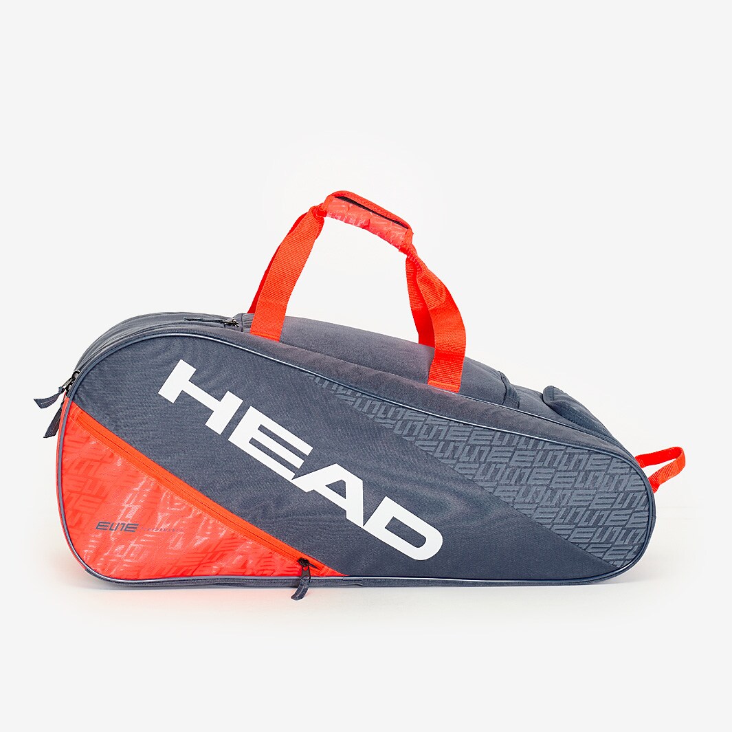 HEAD Elite All Court Grey/Orange Bags & Luggage ProDirect Tennis