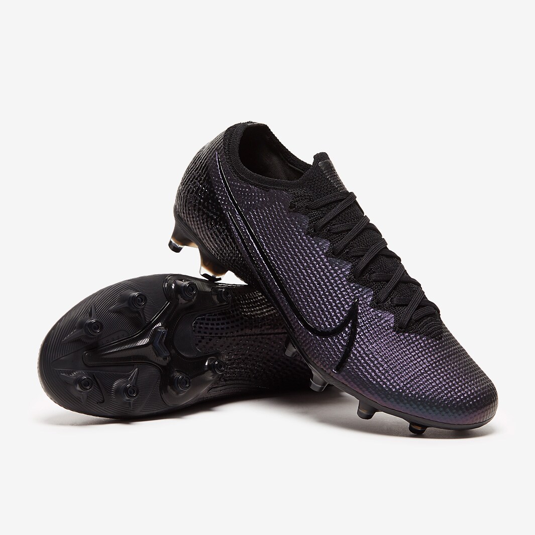 シューズ NIKE Mercurial Vapor 13 Elite AG-PRO Nike Mercurial Vapor XIII Elite AG-PRO - Negro/Negro - Botas de