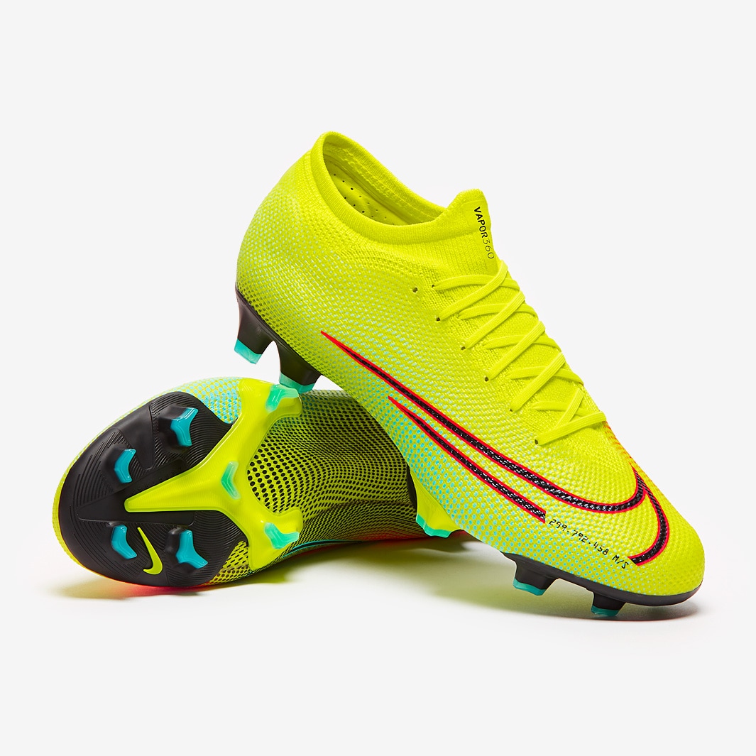 Mercurial vapor 13 elite fg 2025 soccer cleat - lemon venom/black/aurora green