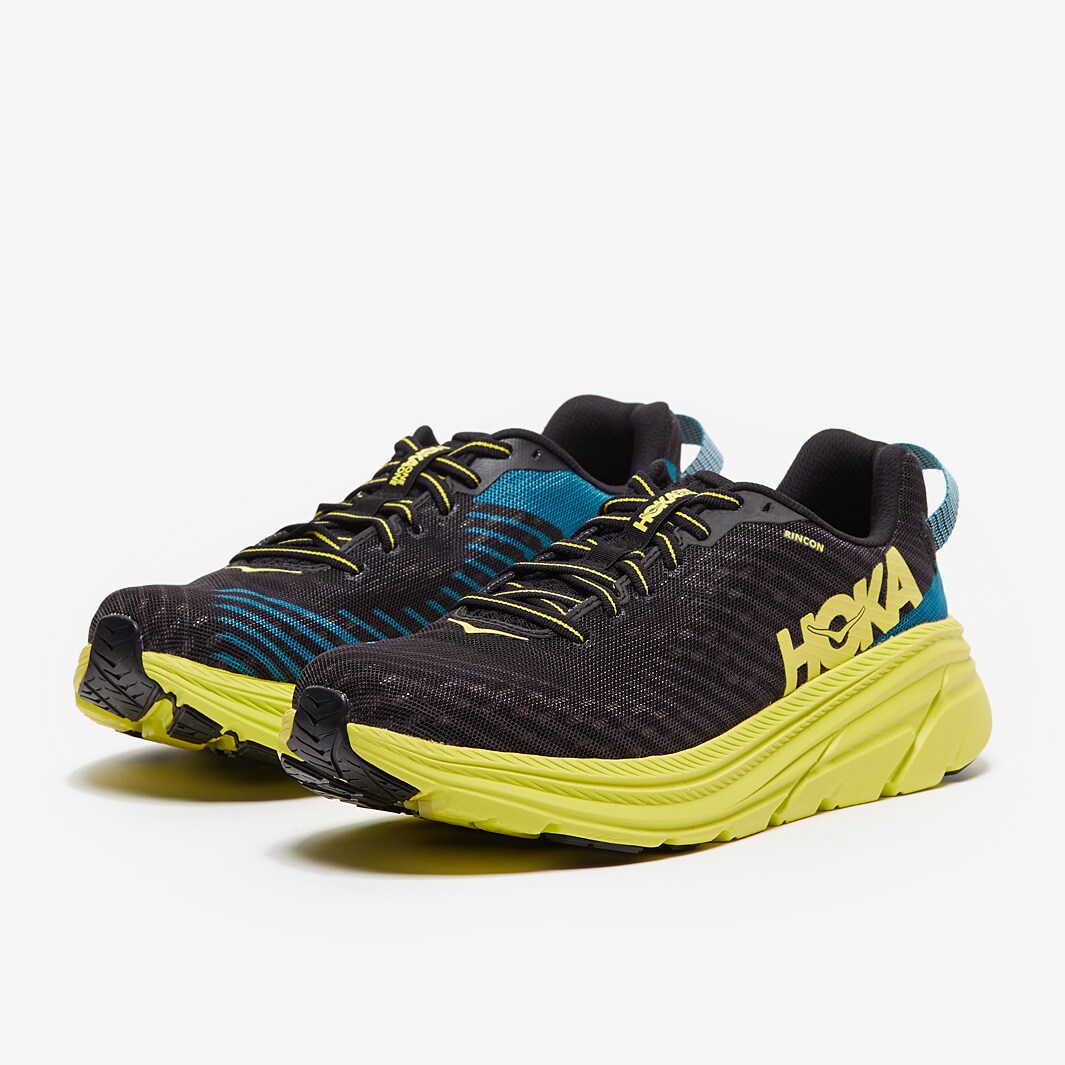 Hoka Rincon Black/Citrus Mens Shoes Pro:Direct Running