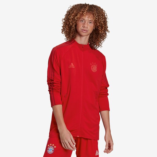 Veste adidas Bayern Munich 2020/21 Anthem - Rouge - Maillots et tenues officiels homme | Pro 