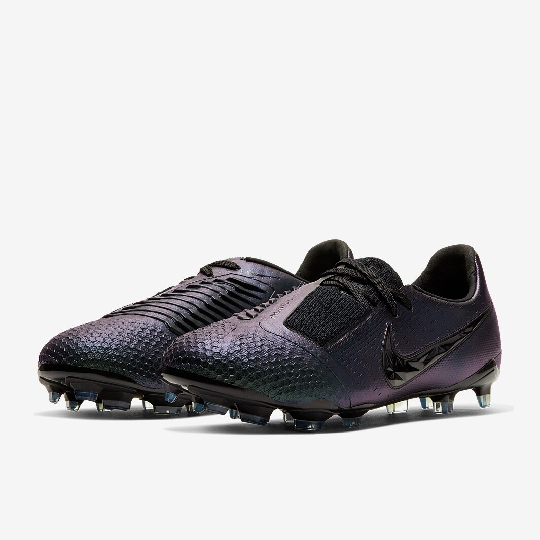 Nike Kids Phantom Vnm Elite Fg - Black Black - Junior Cleats