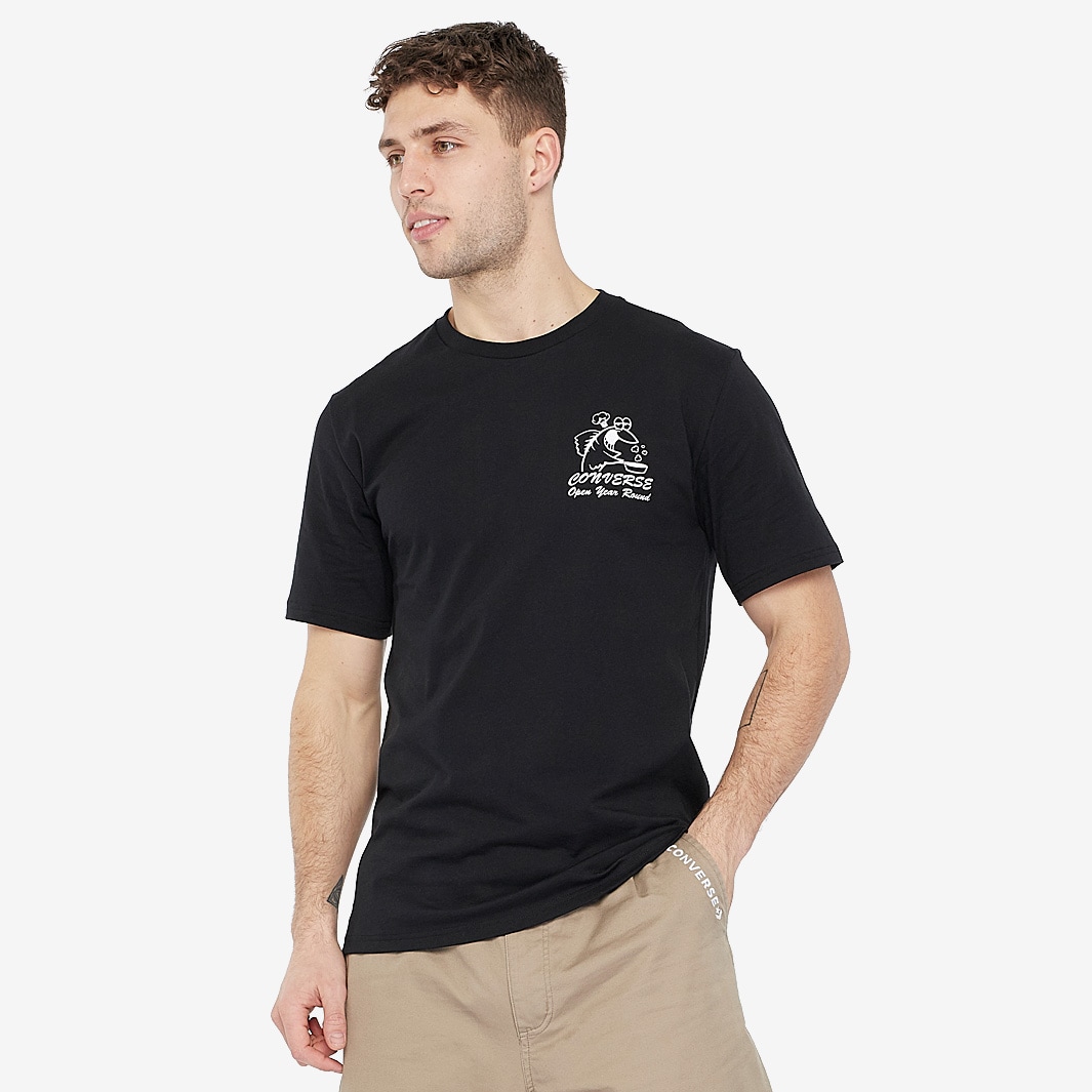 Converse Fish Fry Shop Tee - Converse Black - Mens Clothing | Pro ...