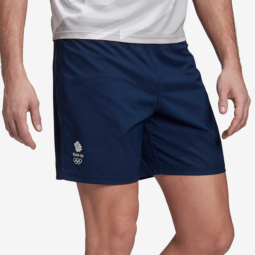 adidas Team GB Rugby Short - Royal Blue - Mens Clothing
