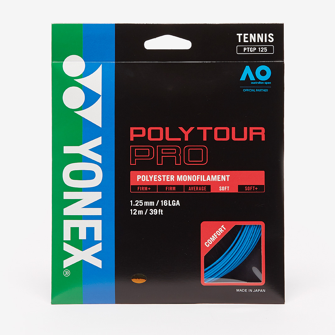 Racket string Yonex Polytour Black main image 0