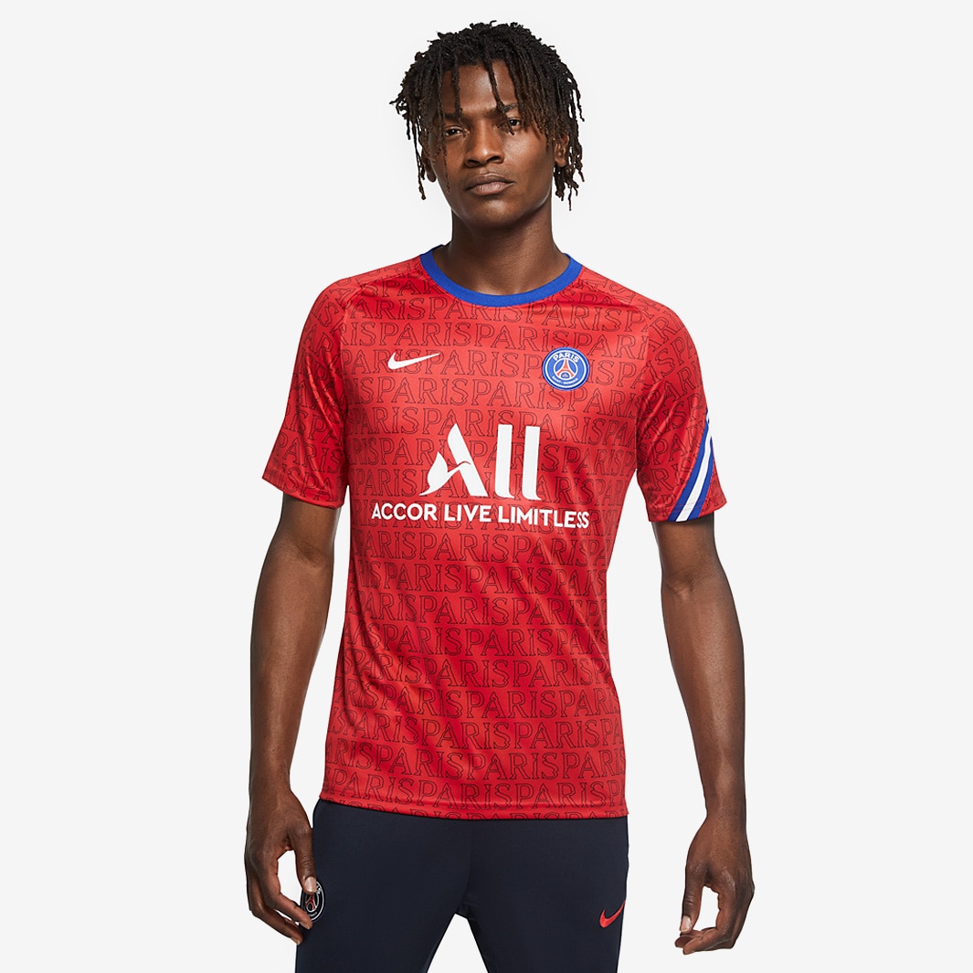 Nike Paris Saint-Germain 20/21 Breathe Top SS PM