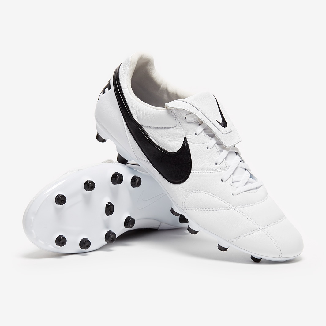 Ofensa Cívico por qué Nike Premier II FG - White/Black/White - Firm Ground - Mens Soccer Cleats 