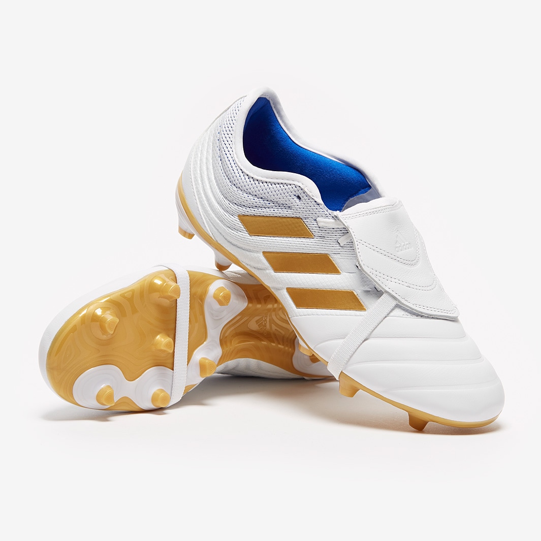 adidas Copa Gloro 19.2 FG - White/Gold - Firm Ground - Mens Boots |  Pro:Direct Soccer