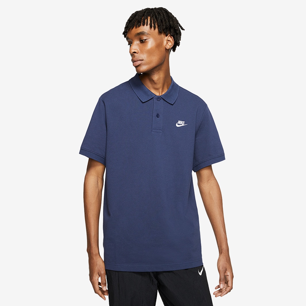 Nike Sportswear Polo Matchup - Midnight Navy/White - Mens Clothing