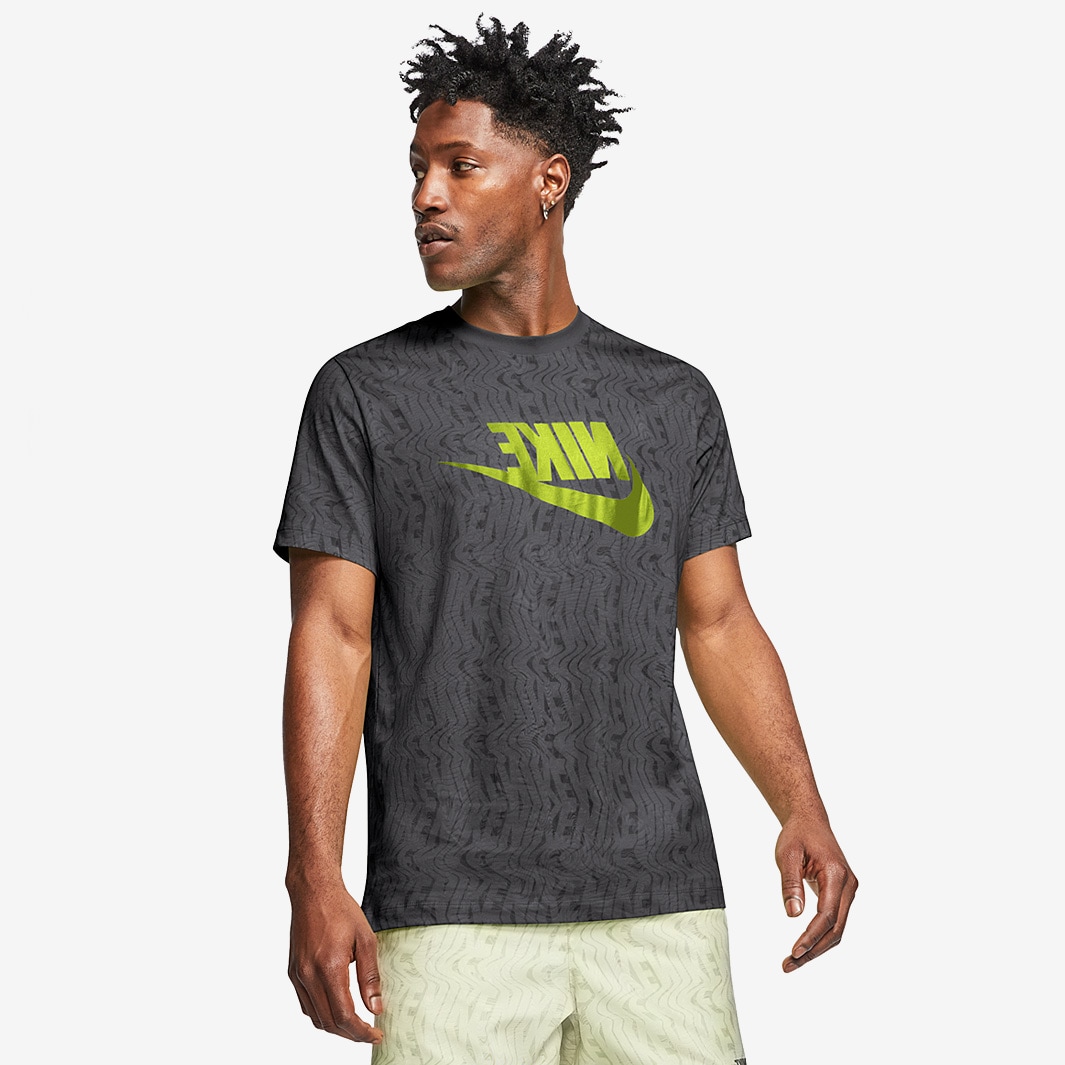 Grey and volt sales nike shirt