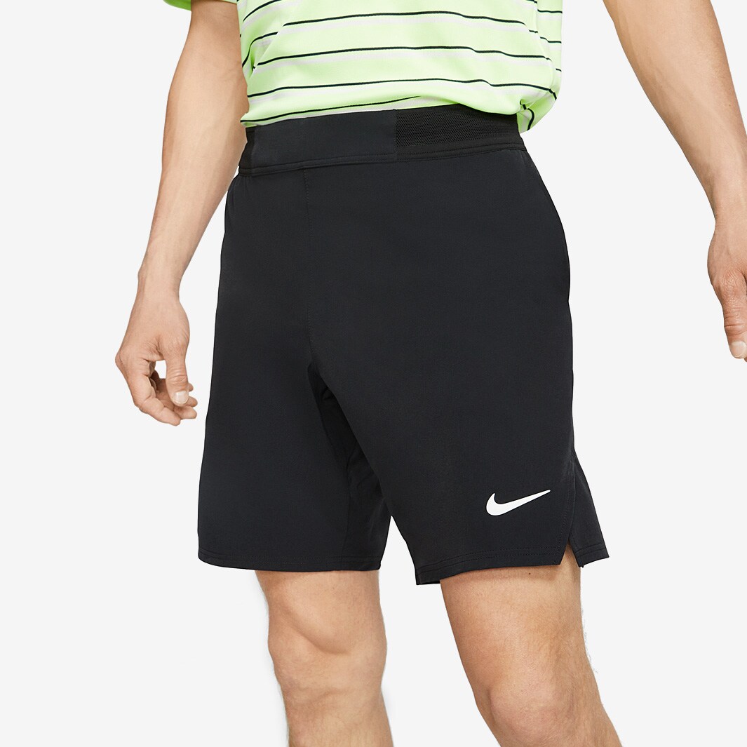 Nike Court Flex Ace 9in Short - Black/White - Mens Clothing | Pro ...