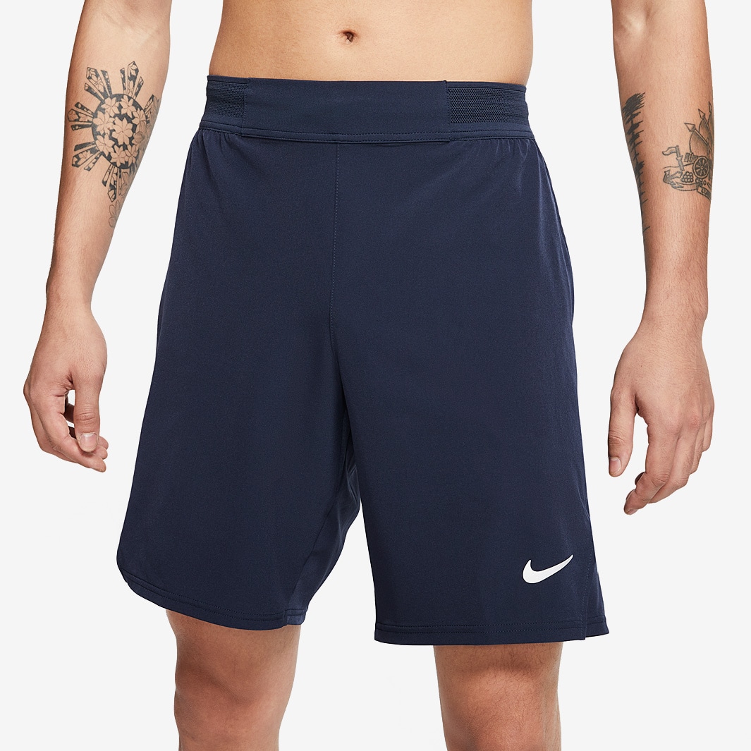 Nike Court Flex Ace 9in Short Obsidian/White Mens Clothing ProDirect Tennis