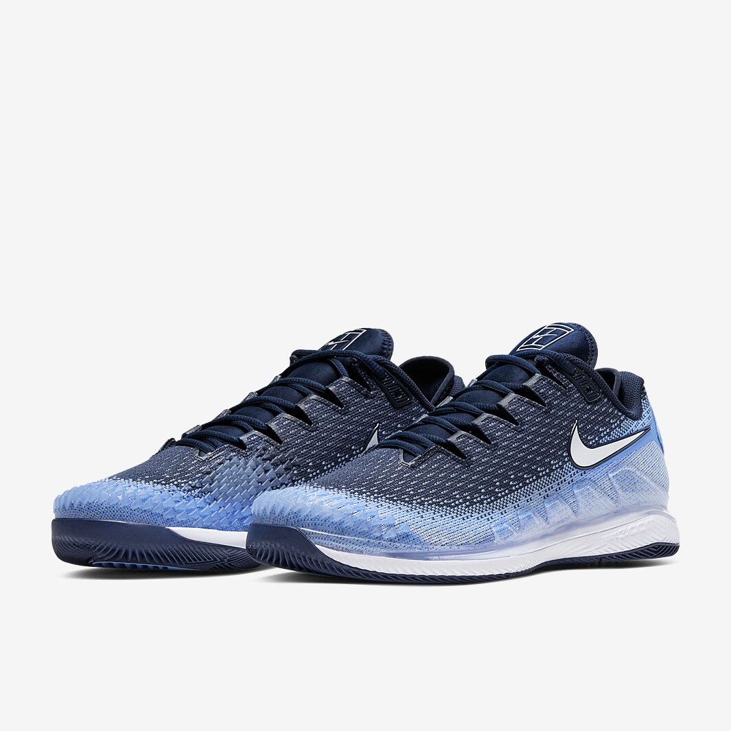 Nike Air Zoom Vapor X Knit Royal Pulse White Hydrogen Blue Obsidian Mens Shoes Pro Direct Tennis