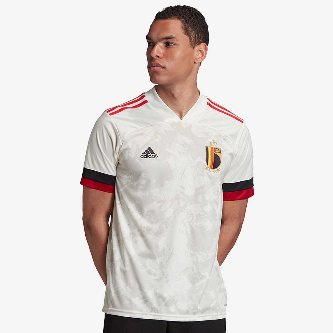 Camiseta adidas Bélgica 2021 Segunda equipación Blanco Blanco - Equipaciones oficiales para hombre | Pro:Direct Soccer