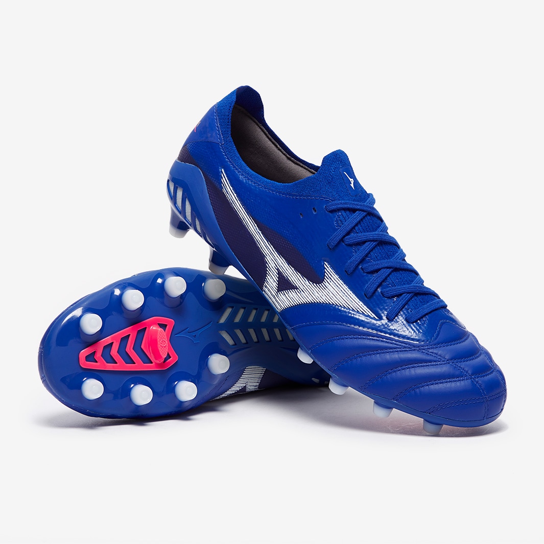 Mizuno Morelia Neo 3 β Elite FG - Blu Reflex/Bianco - Scarpe