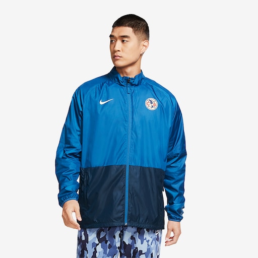 Nike Club America 2020/21 Dry Jacket - Industrial Blue/Lemon Chiffon - Jackets - Mens Replica