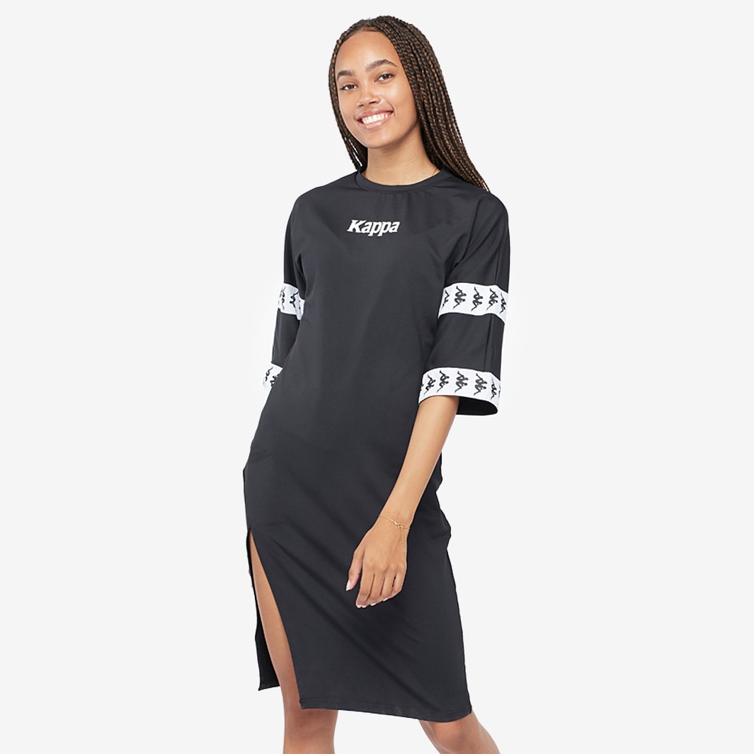 kerne varemærke bruge Kappa Womens 222 Banda Daonia Short Sleeve Dress - Black/White - Womens  Clothing | Pro:Direct Soccer