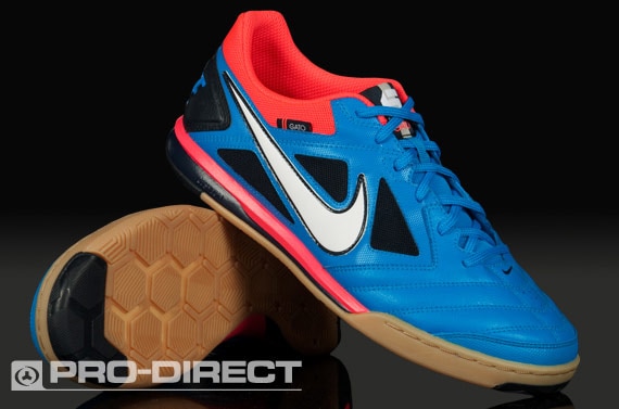 NikeSoccer Shoes - Nike 5 Gato - Indoor - Soccer Cleats - Blue