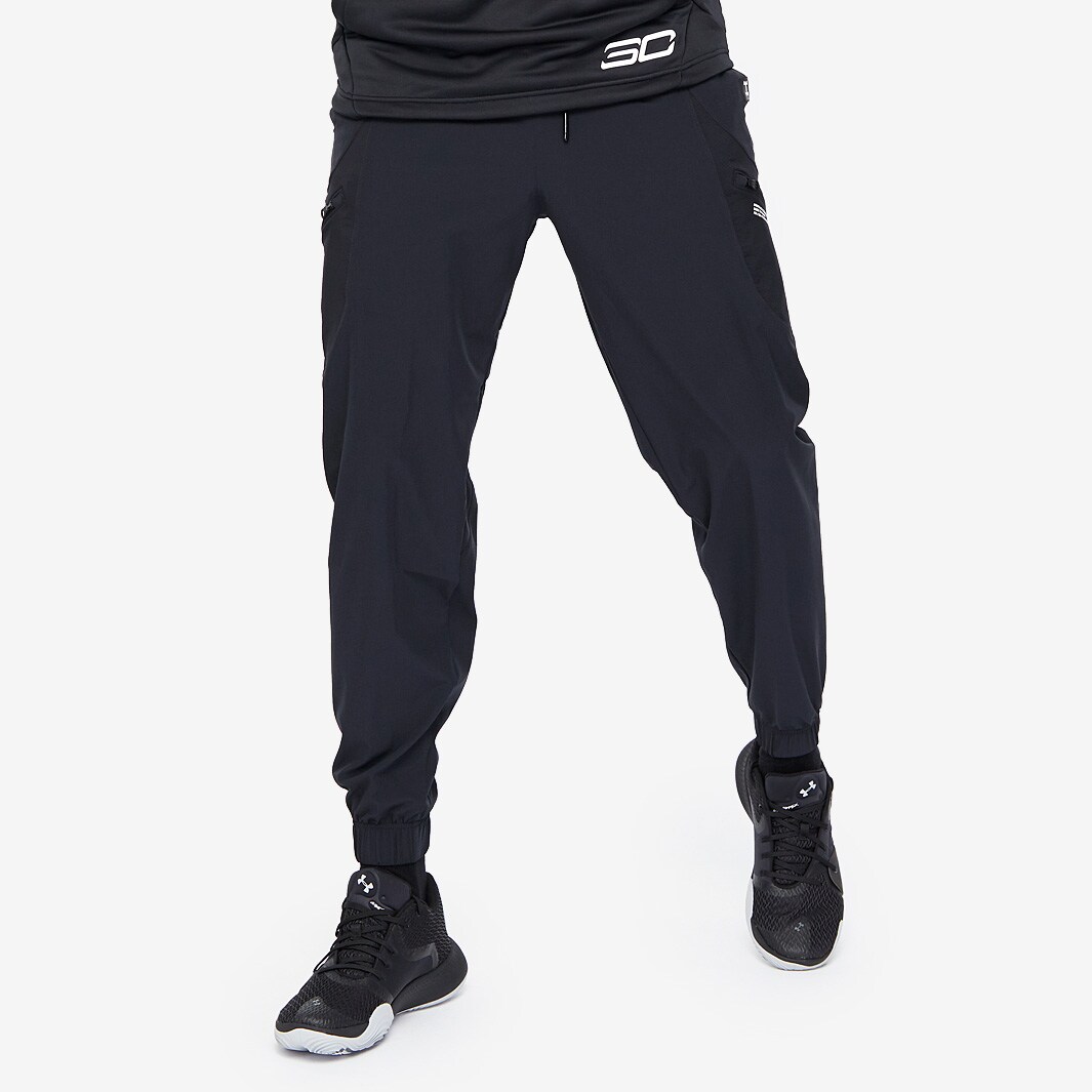 Mens Clothing - Under Armour Futures Woven Pant - Black - Bottoms