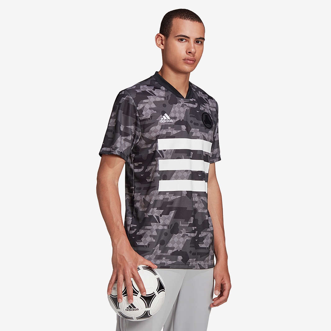 Esquivo Cambiarse de ropa Derrotado adidas Tango GR Away Shirt - Grey Six/Black/Grey Four F17 - Mens Replica -  Tops | Pro:Direct Soccer
