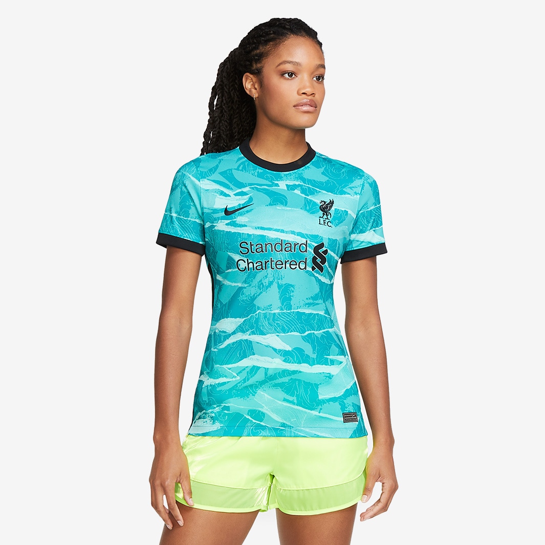 Nike Liverpool FC 2020/21 Stadium Away Jersey (Hyper Turquoise/Black) –  Rock City Kicks