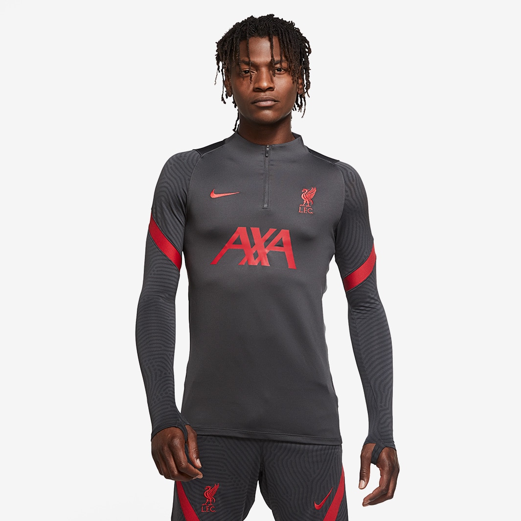 NIKE - リバプール　20-21 DryStrike DrillTop L Nike Liverpool 20/21 Dry Strike Drill Top - Anthracite/Gym