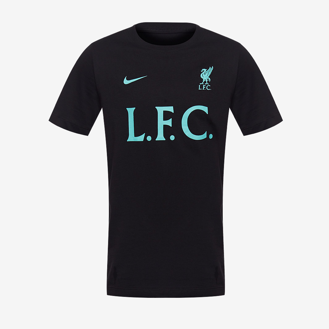 Tee Nike Liverpool 20/21 Bambini Core Match - Nero - Abbigliamento ...