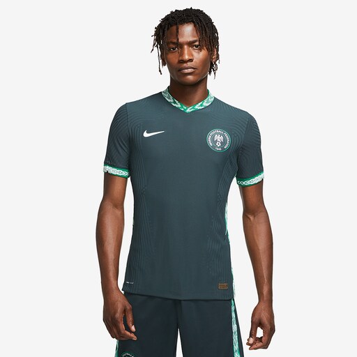 Postkort Måltid Gennemsigtig Nike Nigeria 20/21 Away Vapor Match Jersey - Seaweed/White - Mens Replica -  Tops 