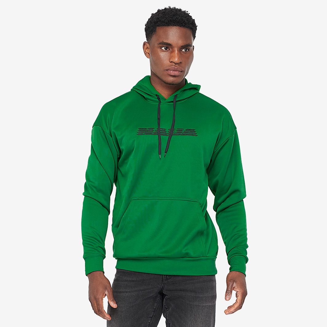 Nike Nigeria 20/21 Hoodie - Pine Green/Black - Mens Replica - Tops
