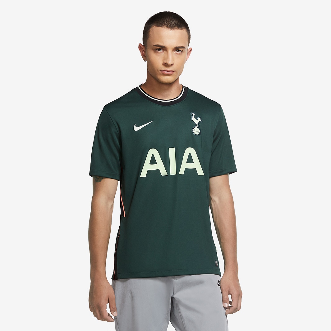 Nike Tottenham Hotspur 20/21 Away Stadium jersey - Pro Green/Barely Volt -  Mens Replica - Tops