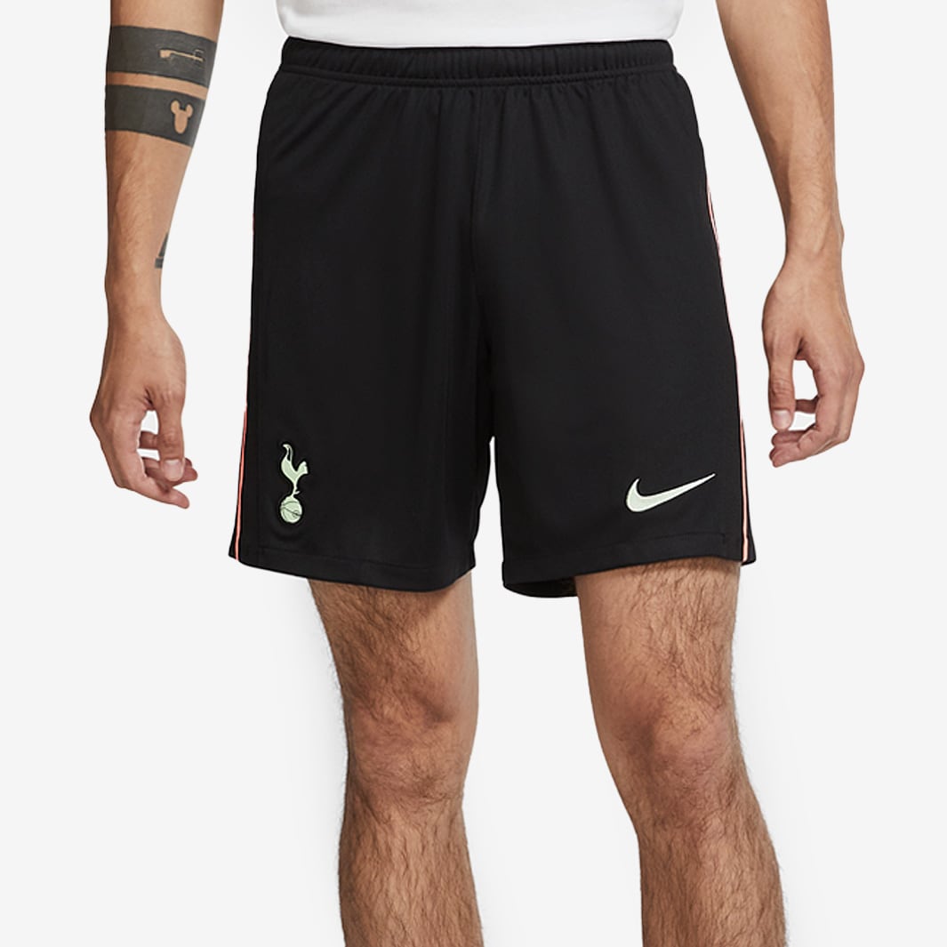 Nike Tottenham Hotspur 20/21 Away Stadium Short - Black/Barely Volt ...