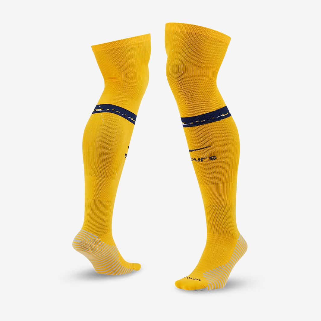 Nike Tottenham Hotspur 20/21 Third Stadium Sock - University Gold/Ghost ...