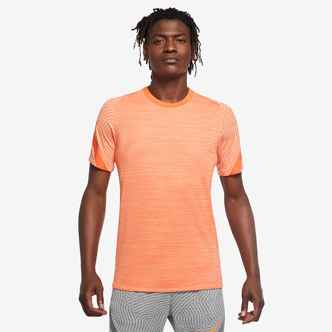 Nike Dry Strike Top - Melon Tint/Total Orange - Mens Clothing - Tops
