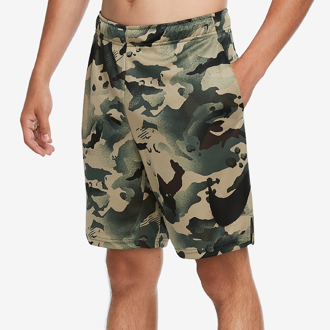 Nike Dry Short 5.0 Camo - Sequoia - Mens Clothing - Bottoms