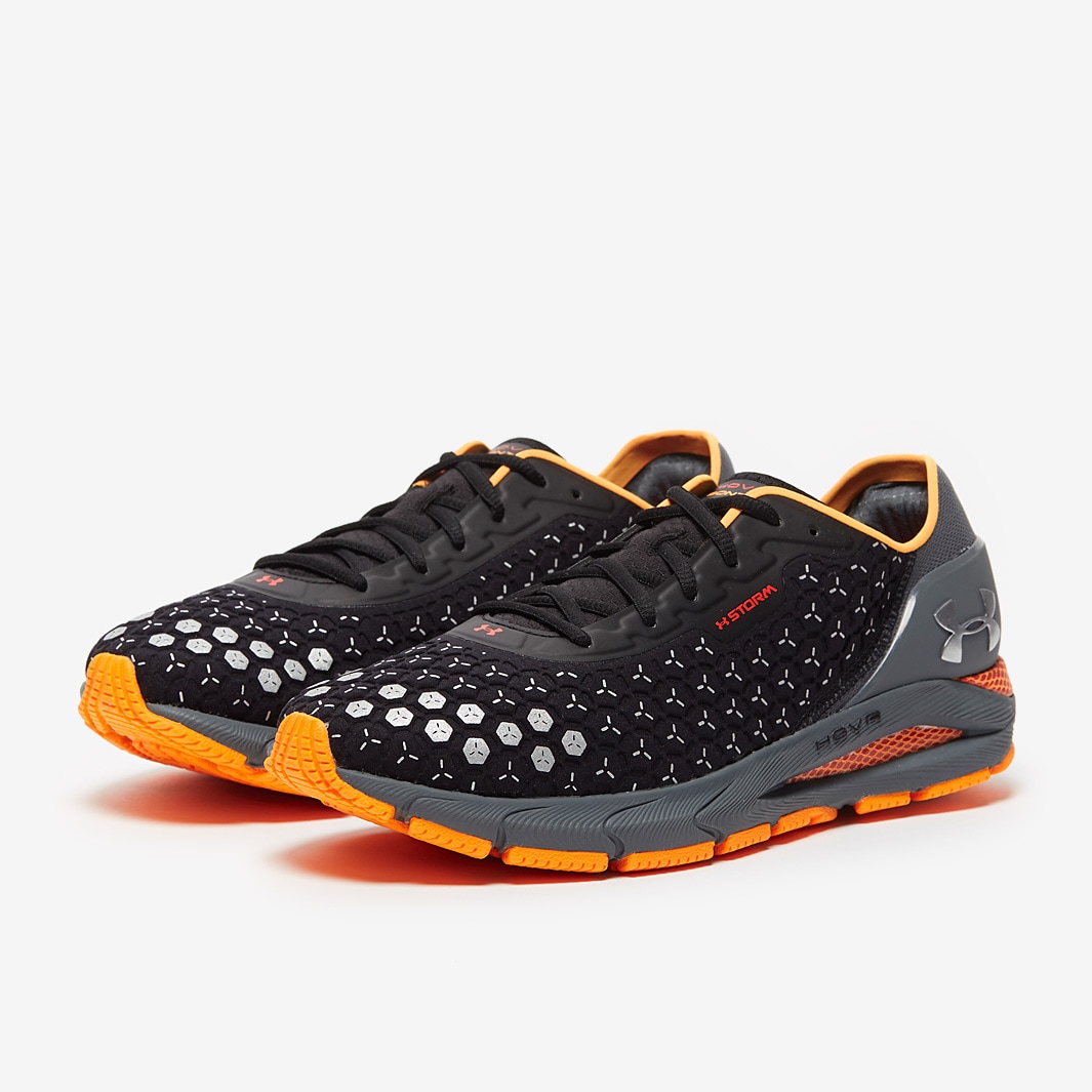 Under Armour HOVR Sonic Storm Black Lunar Orange