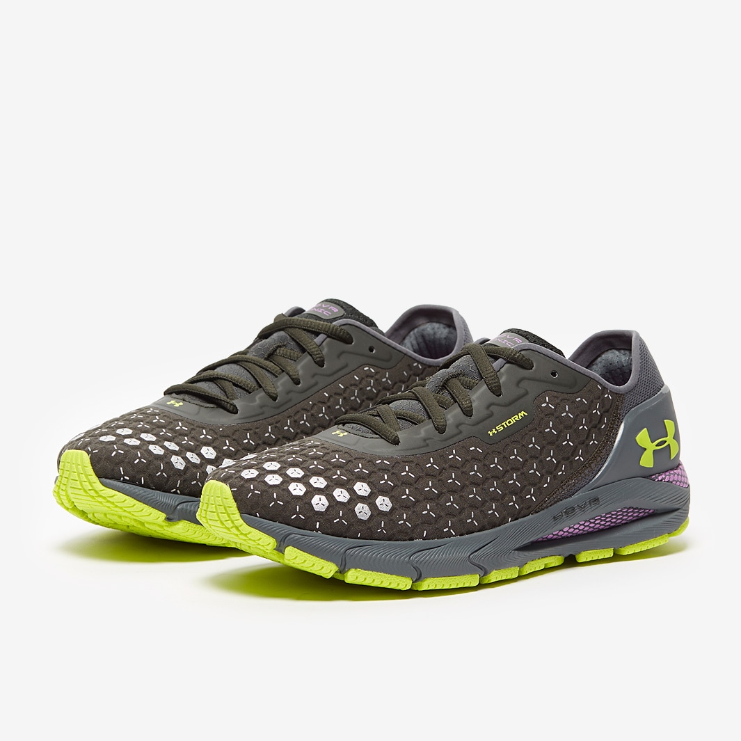 Under Armour Womens HOVR Sonic 3 Storm - Baroque Green / Green Citrine ...