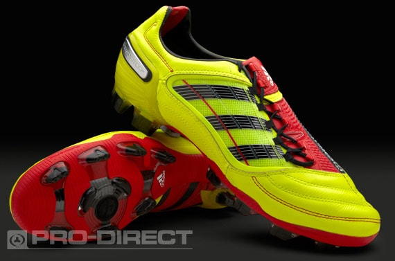 Botas de Fútbol – adidas Predator – X - TRX - AG – Artificial – Amarillo-Negro-Rojo | Pro:Direct