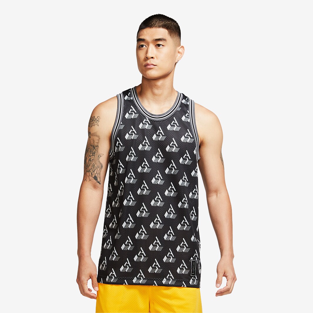 Mens Clothing - Nike Giannis Print Tee - Black - Tops