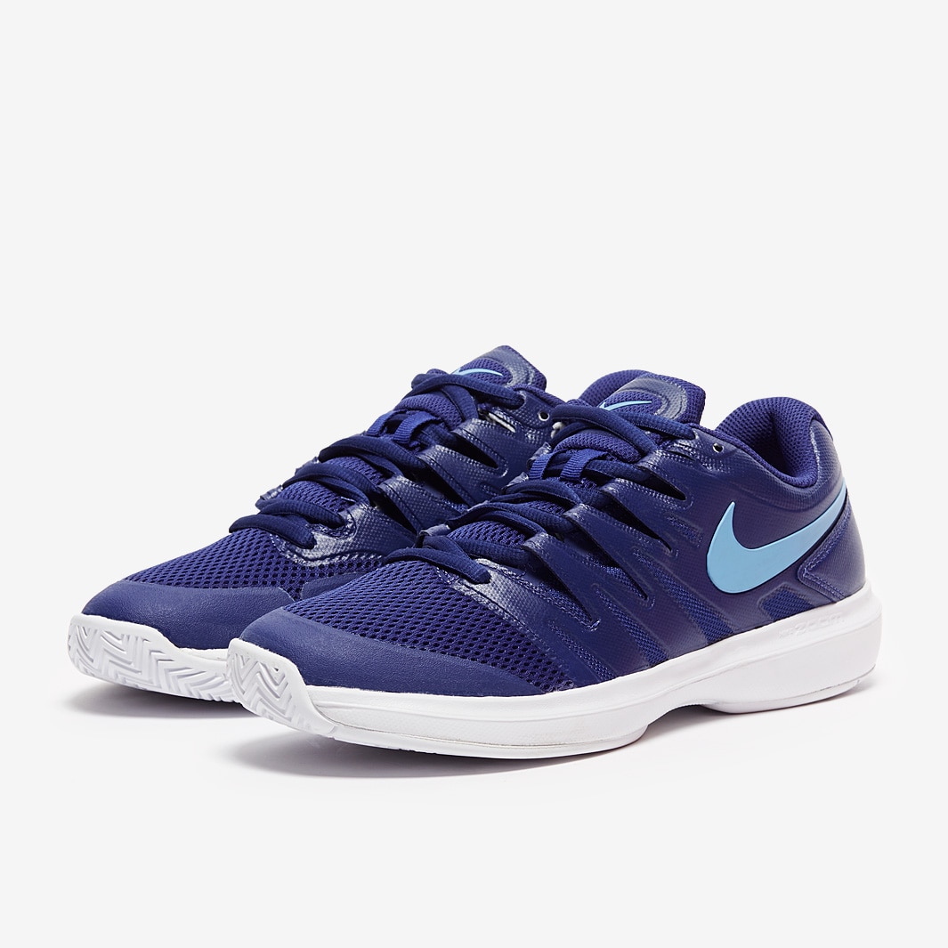 Nike Air Zoom Prestige HC Deep Royal Blue Coast White Mens Shoes Pro Direct Tennis