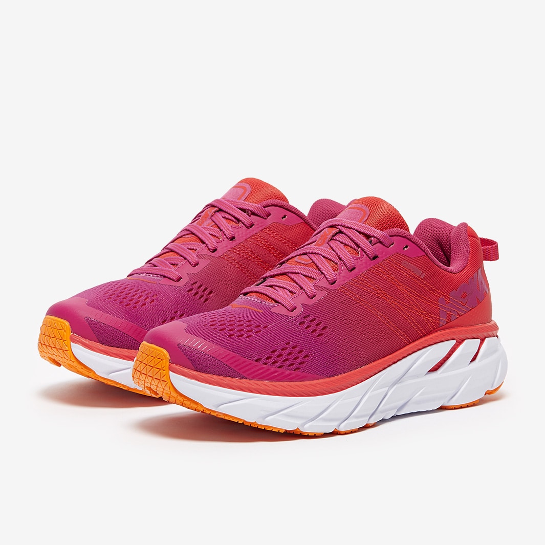 Hoka clifton 6 2025 poppy red