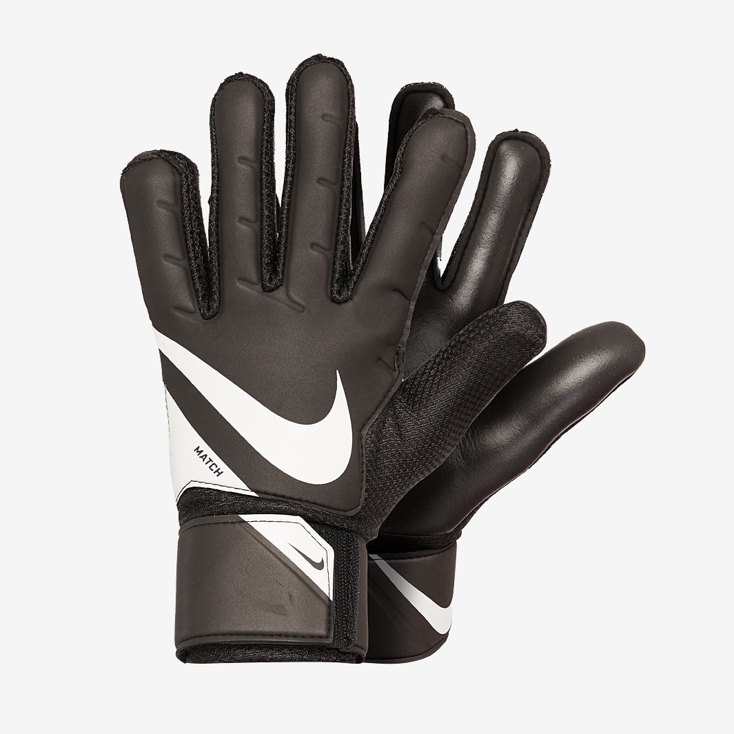 Nike GK Match - Black/White/White - Flat Palm - Mens GK Gloves | Pro ...