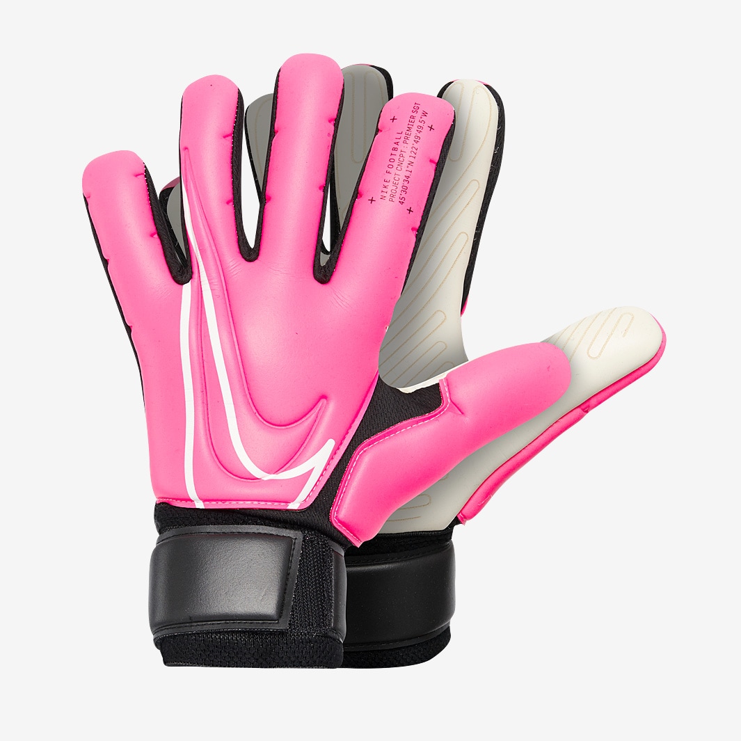 Nike GK Premier Promo - Explosión rosa/Negro/Blanco-Guantes de portero para hombre | Pro:Direct Soccer