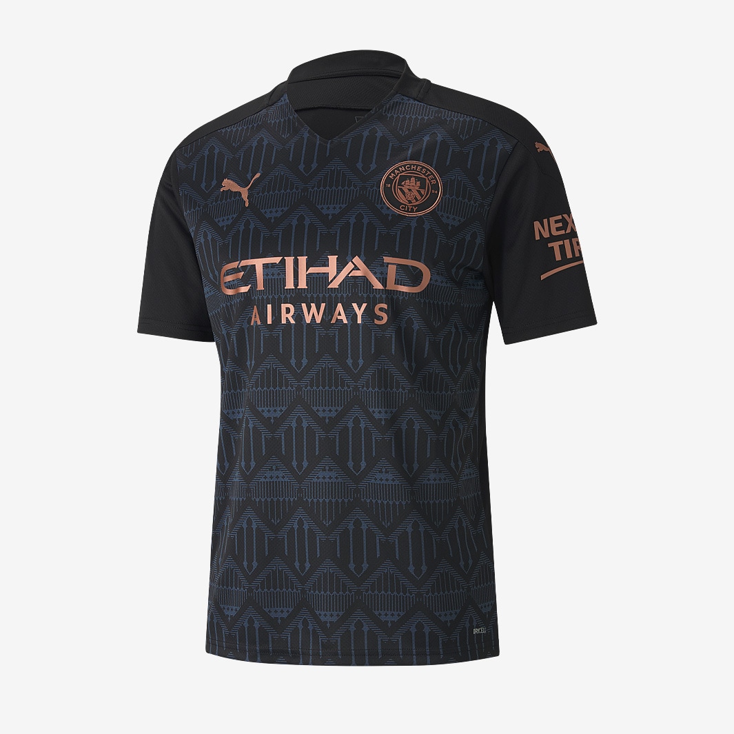 Puma Manchester City 20/21 Away Jersey Puma Black/Dark Denim