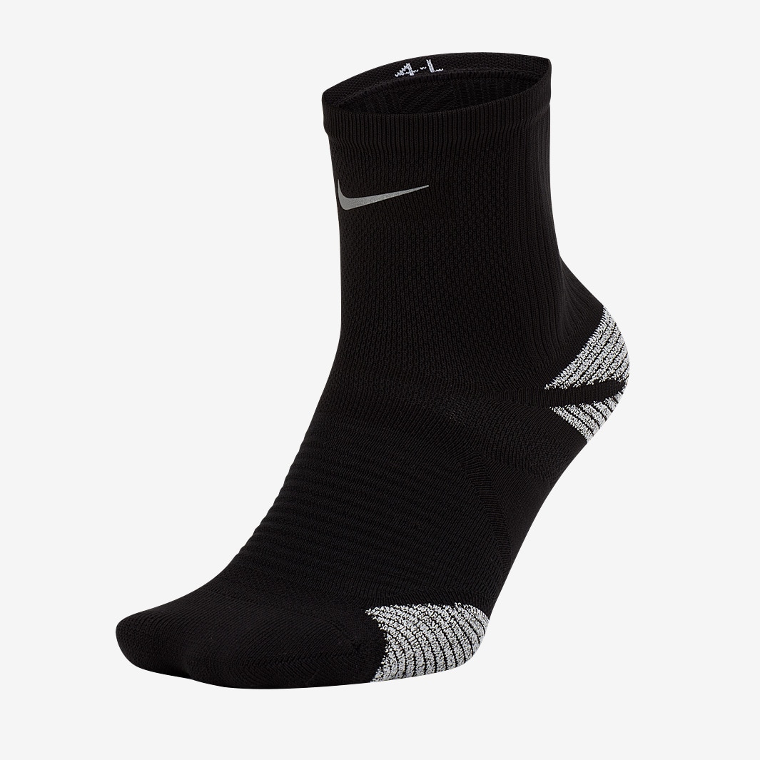 Nike Racing Ankle Socks - Black/Reflective - Running Socks | Pro:Direct ...