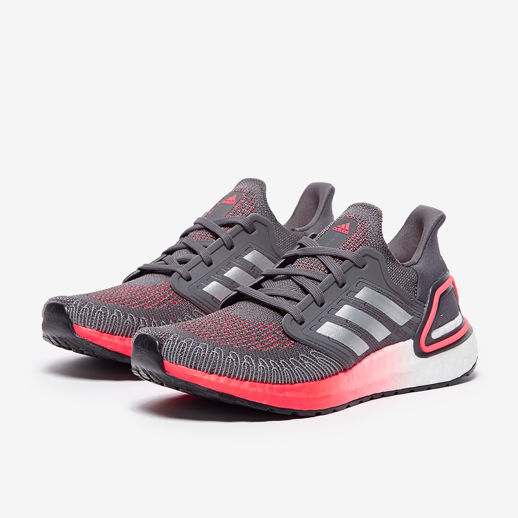 Ultra boost grey on sale pink