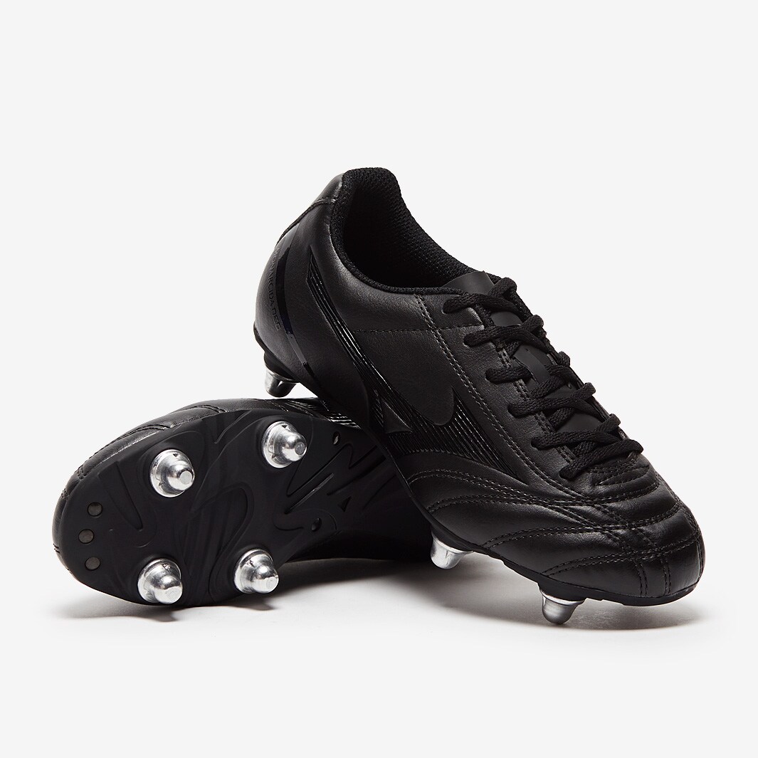 Mizuno Junior Monarcida Neo Rugby SI - Black/Black - Junior Boots