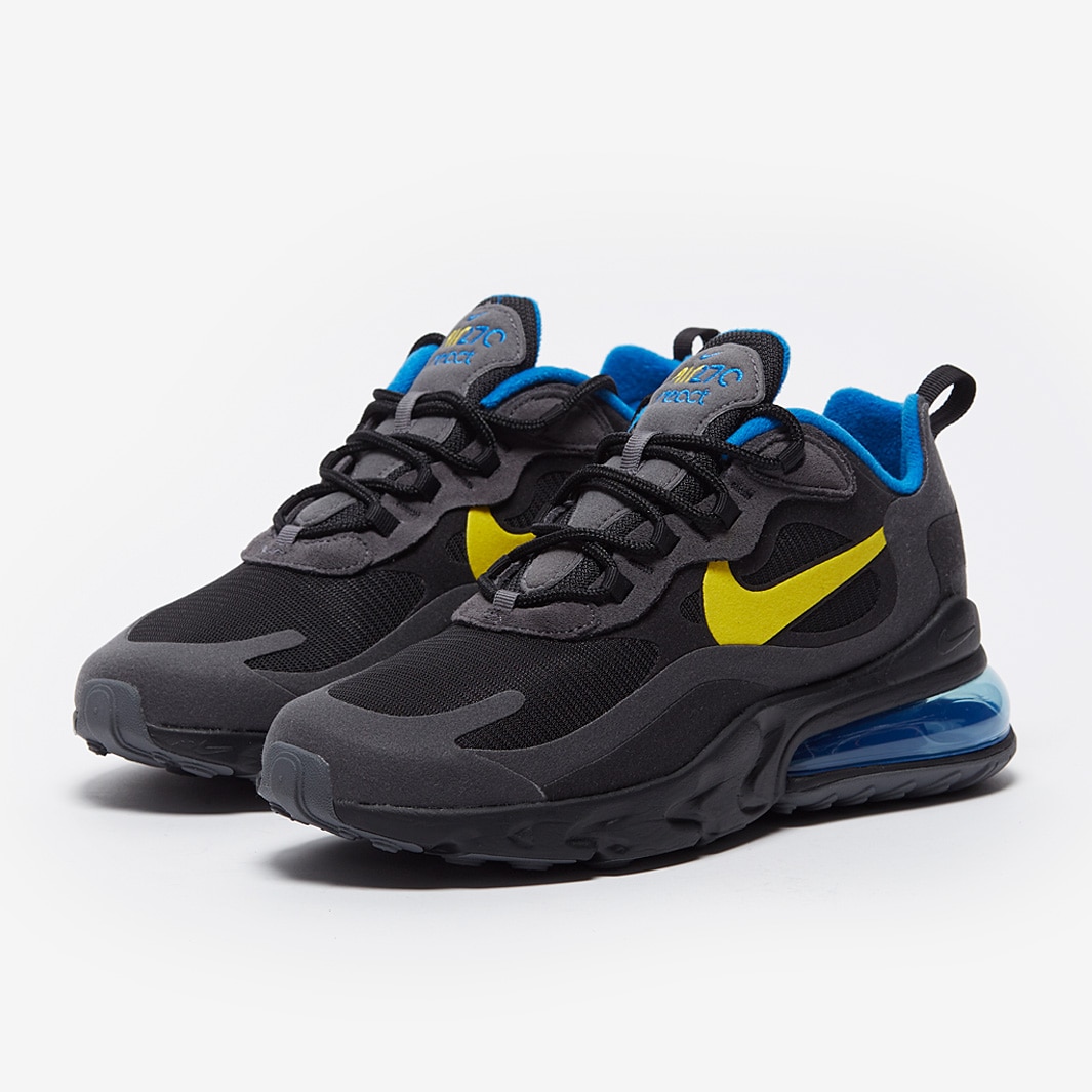 Yellow and blue sale nike 270