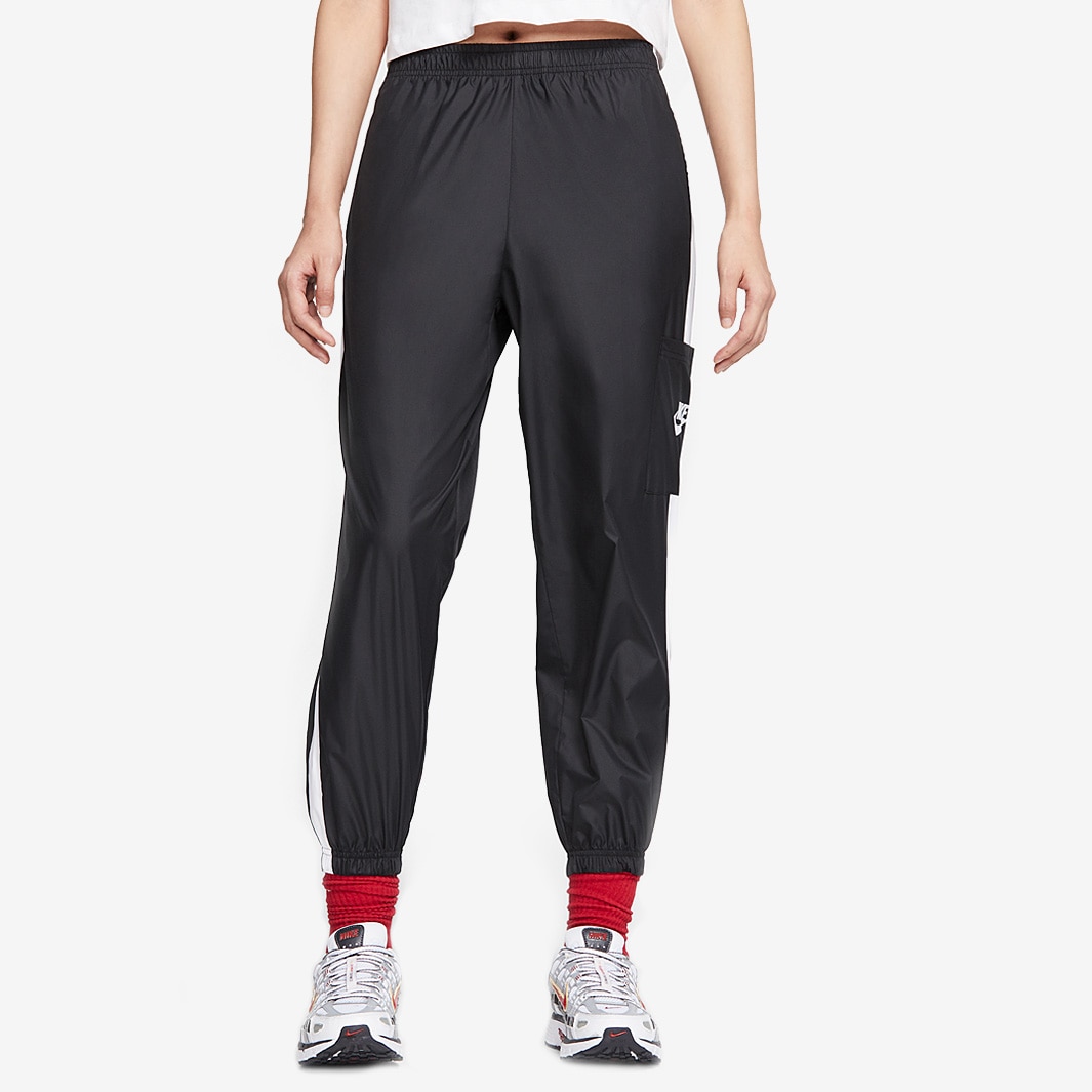Nike Sportswear Womens Woven Pants - Black/White - Bottoms - Womens  Clothing, Pro:Direct Running