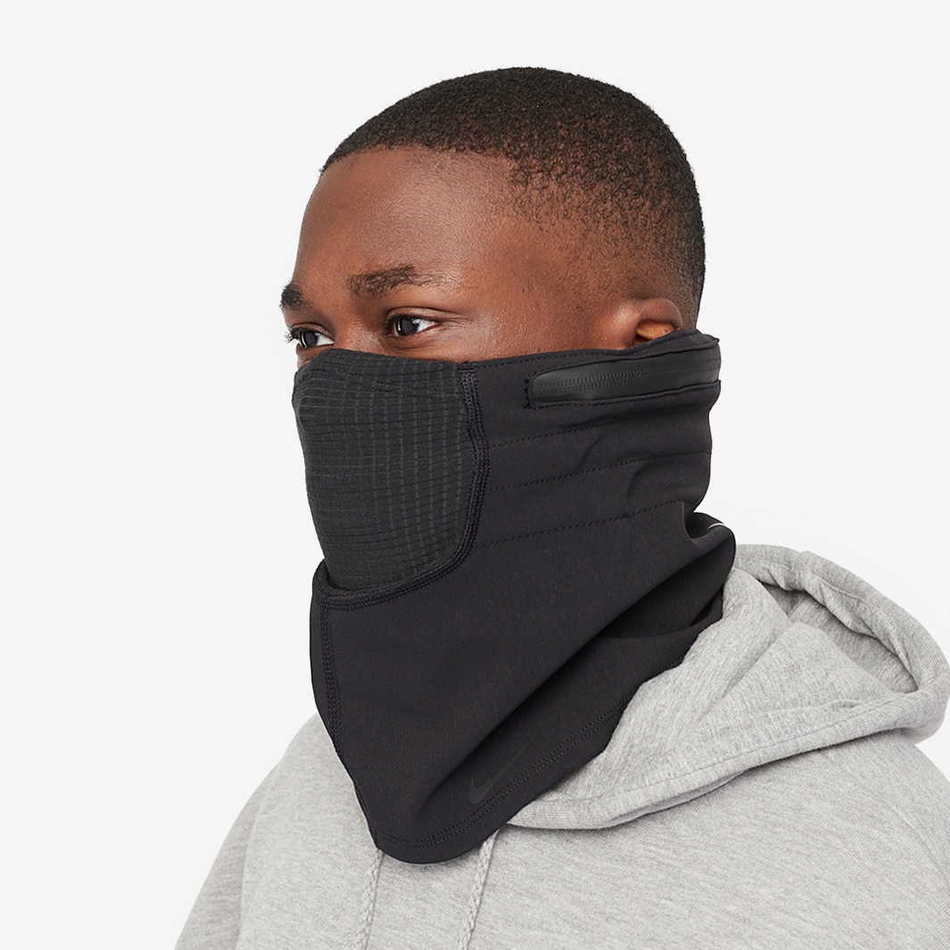 Nike Convertible Hood - Black/Black/Anthracite - Scarfs - Mens Clothing ...