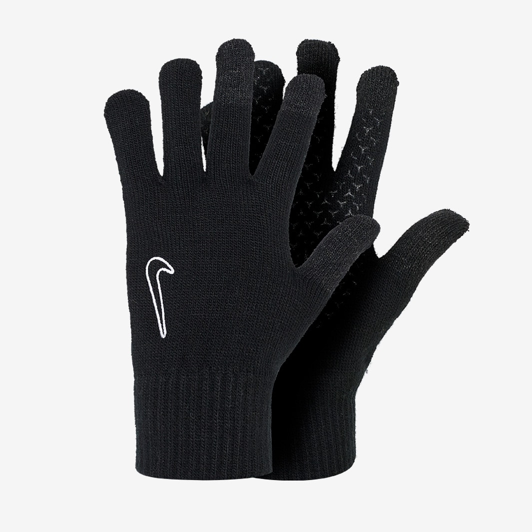Tomar medicina negativo buffet Nike Knitted Tech And Grip Gloves 2.0 - Black/Black/White - Gloves - Mens  Clothing 